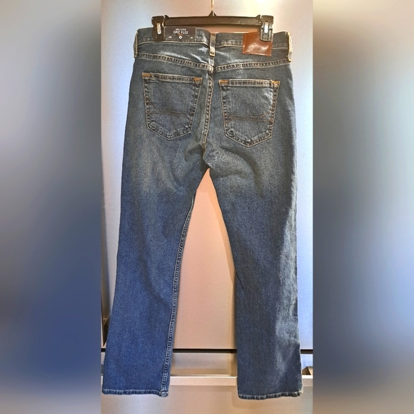 Hollister Other - New Mens Hollister Jeans Size 28x30 Blue Boot Cut Epic Flex Denim Cotton Bld NWT
